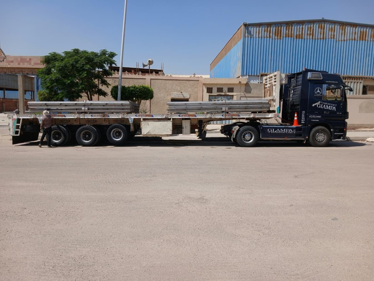 South Axis Dabaa – Penstock Installation